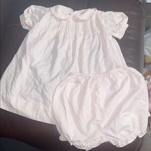 Petit Ami Light Pink Baby Outfit